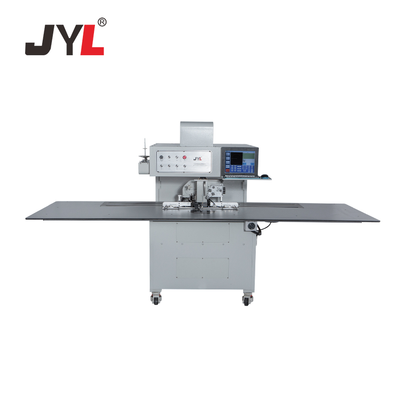 Máquina de coser automática con cabeza giratoria de una sola aguja JYL-XZ1201