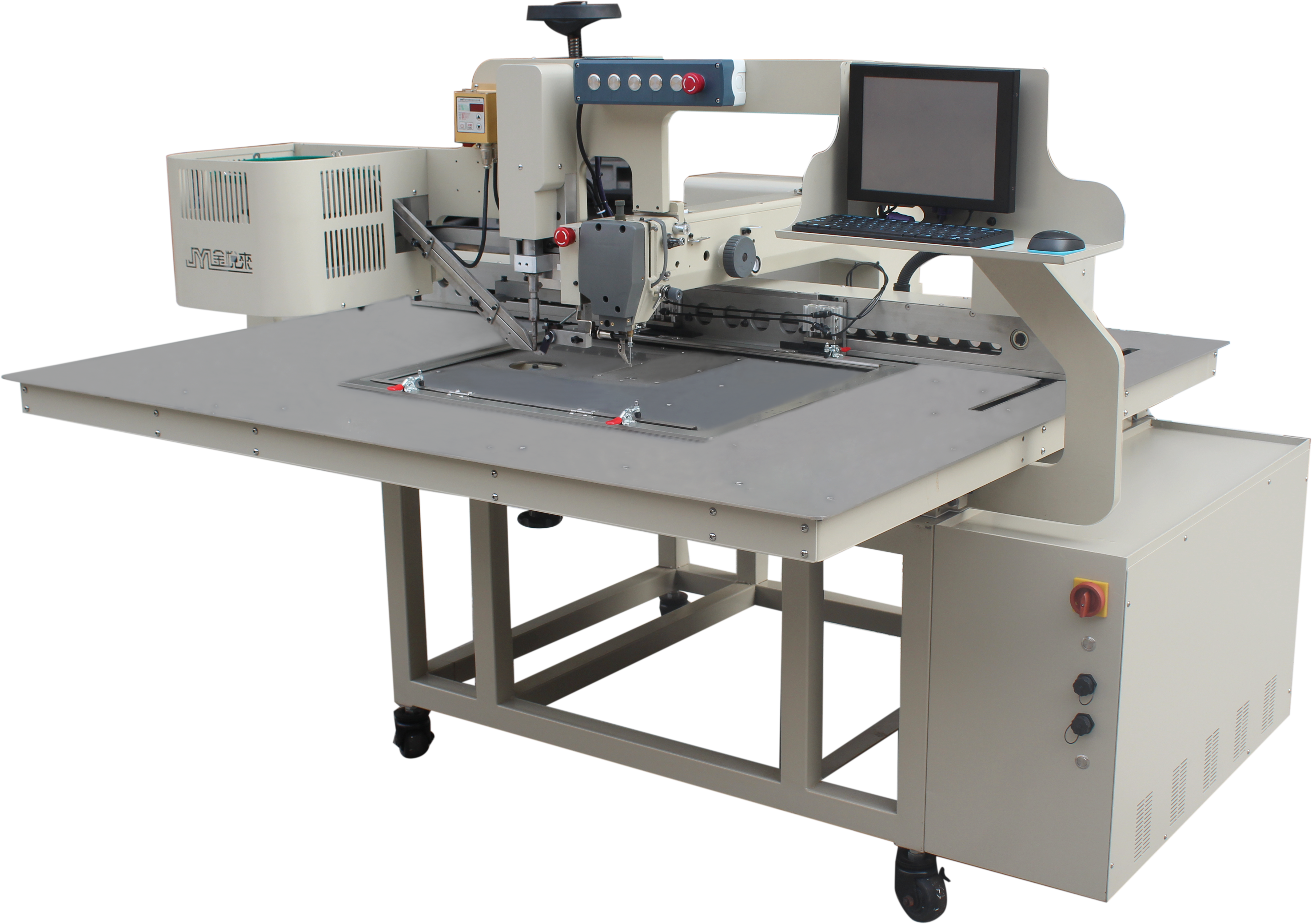 Muti-Funcional Nail Clave y máquina de coser Alta eficiencia JYL-DF6050